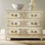 Carved And Painted 3 - Drawer Dresser