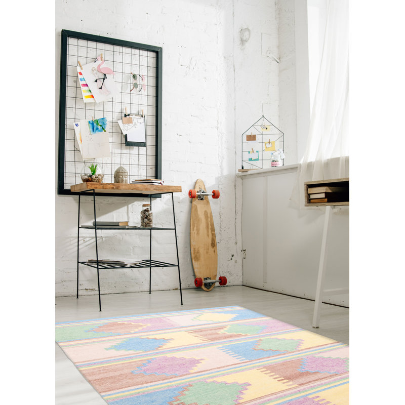 Kilim mauve Ankara 5 pi 2 po x 8 pi 0 po