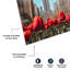 Imprimé acrylique floral New York II par Notoriart, prêt à être accroché-116878159