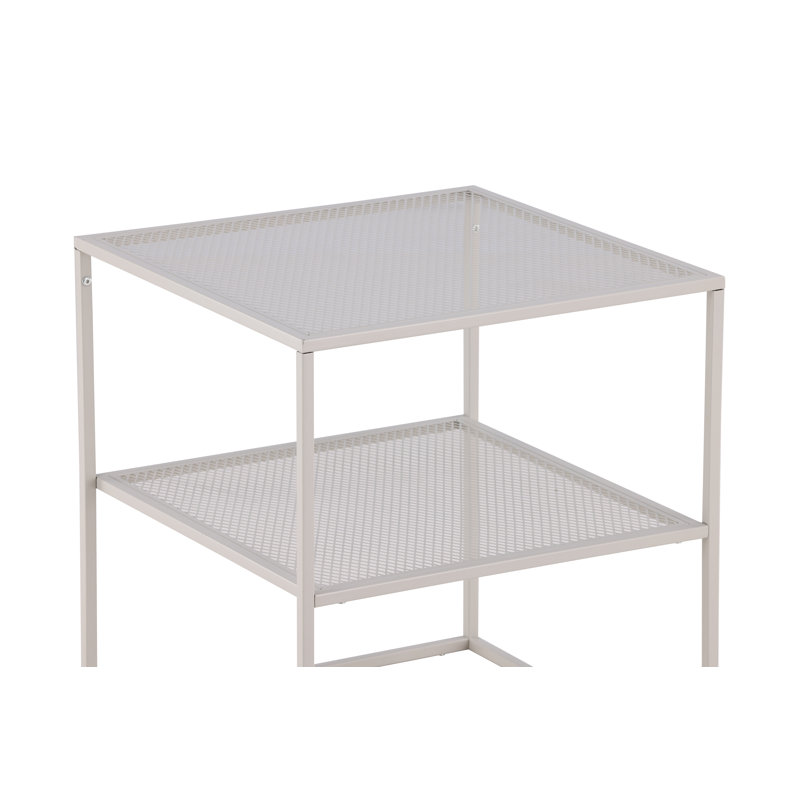 Jake-Tyler Frame Coffee Table with Storage, Beige