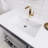 41.73228'' Single Bathroom Vanity with Acrylic Top-70182658