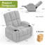 81cm Wide Lift Assist Home Theatre Recliner with Massager-631515304