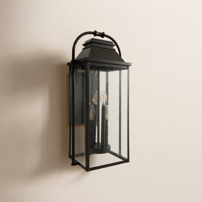 Newson 4 Light Outdoor Aluminum Wall Light