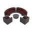 District Outdoor 6 - Piece Conversation Set-169013297