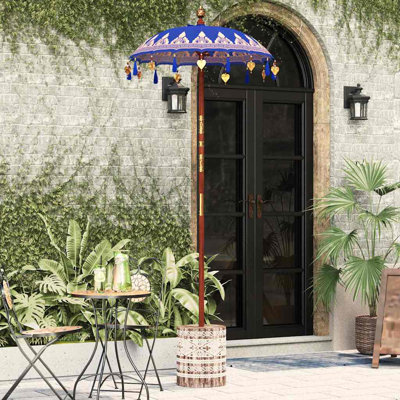 Balinese Parasol Cotton, Solid Wood