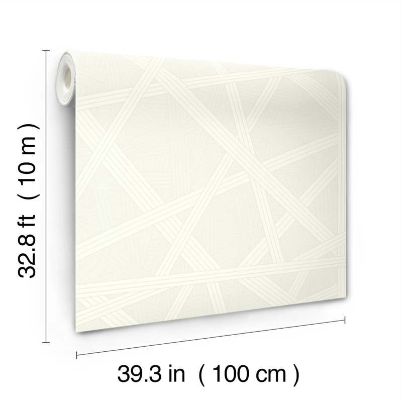 Nastri Wallpaper, Taupe