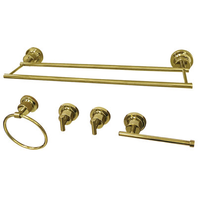Kingston Brass Concord 5-Piece Bathroom Hardware Set