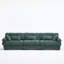 Canapé modulaire Cloud, siège profond surdimensionné avec coussins, revêtement moelleux en polyester moelleux-131406903-131406905-131627911