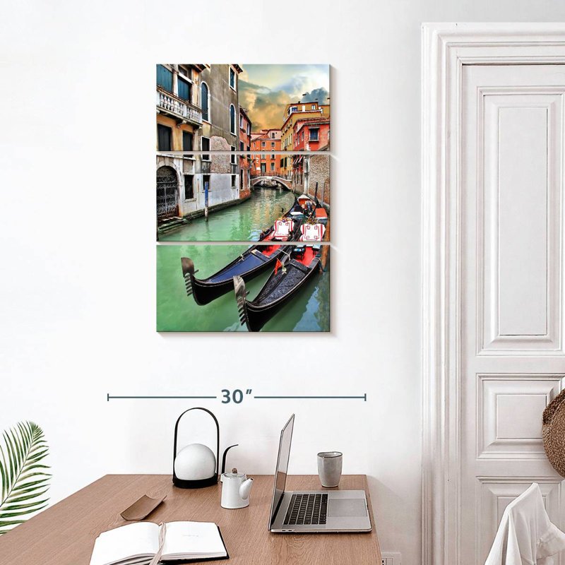 Nicci Romantic Venice Canal, 32" H x 20" W
