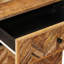 50cm W Solid Wood Bedside Table