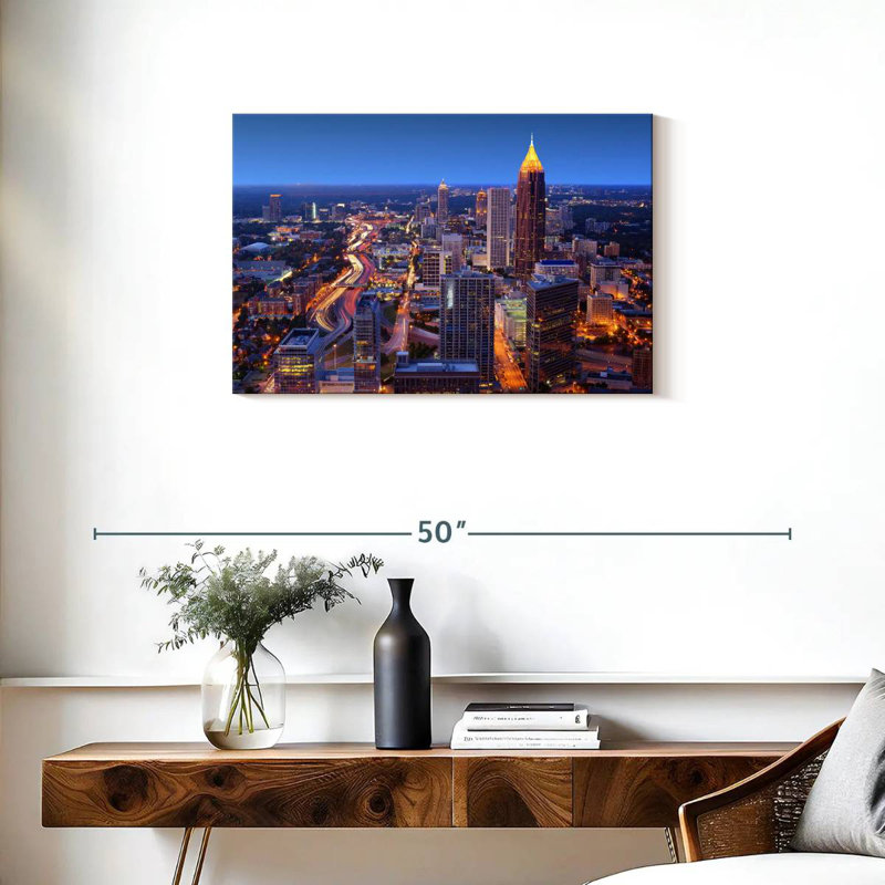 Sirci Atlanta Nightscape, H 20 po x l 30 po
