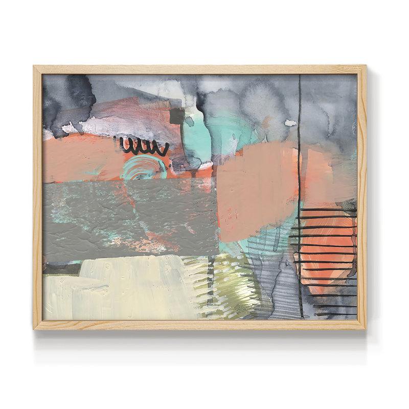 Over, Under & Through II -Framed Print - Restickable, Natural