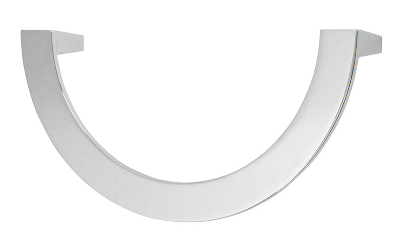 Roundabout 3" Center to Center Drop handle, Polished Chrome, 5 1/16"