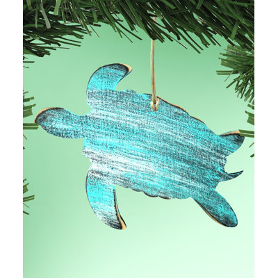 5'' Handmade Wood Animals Hanging Figurine Ornament