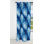 Rideau occultant en marbre bleu et blanc Shibori Marble Ink I - 1 panneaux