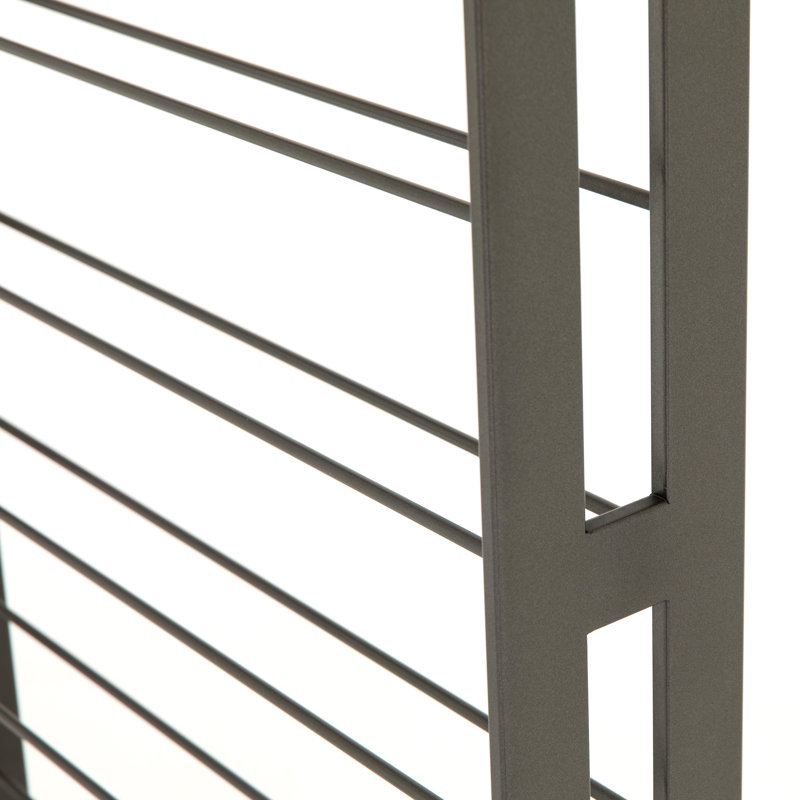 Galloway Wine Bottle Rack in Gunmetal