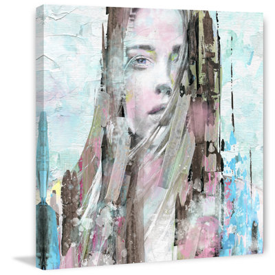 «Mind Blowing Beauty» par Parvez Taj - peinture sur toile tendue