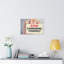 Stop Comparing Yourself - Wrapped Canvas Print-1462680133