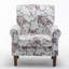 Traditional Rolled Arm Armchair