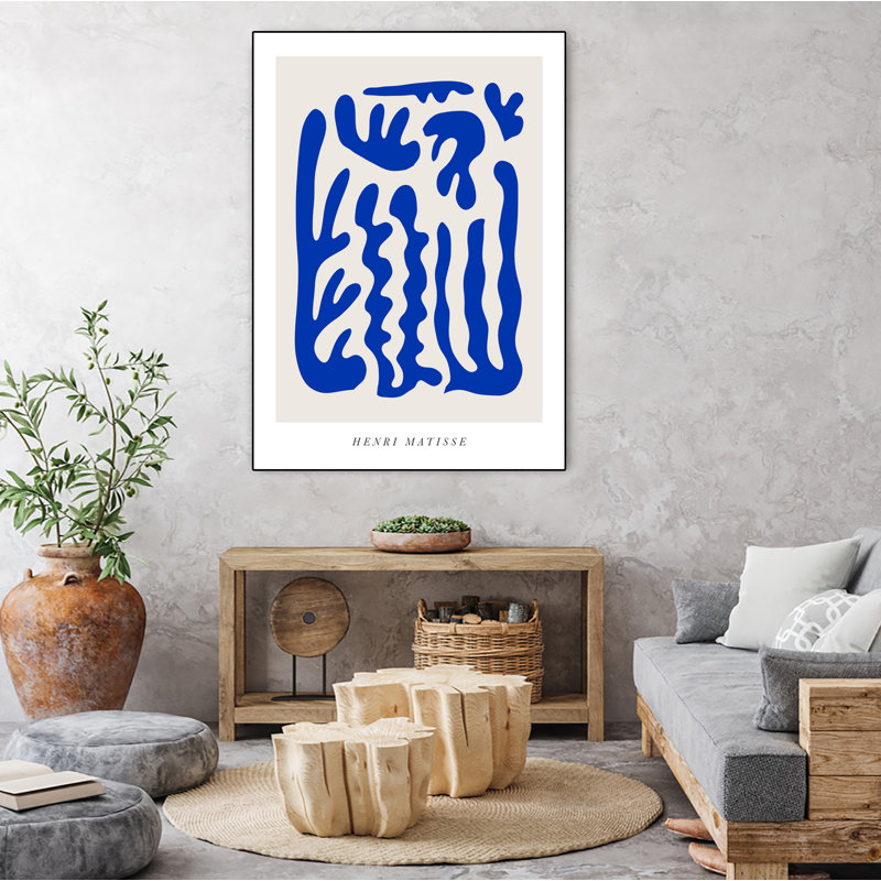 Toile encadrée découpée N05, H 32 po x l 24 po