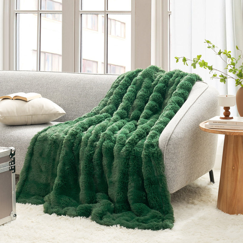Couverture Snowball Chunky Bunny - Coma, Simple extra long, Pâtures vertes