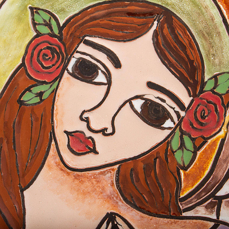 Handmade Ceramic Decorative Plate 1