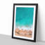 Sydney Australia Beach in Abstract - Framed Print-55728280-55728284
