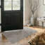 Tapis de salle de bain à carreaux gaufré 2 pi x 4 pi à carreaux gaufré noir et blanc avec pampilles, tapis de bain antidérapant et à séchage rapide pour meuble-lavabo double et cuisine, décor bohème lavable à la machine-130166419