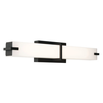 Miller - LED Vanity Light - 24"W - Black