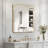 Mercedita Metal Rectangle Wall Mirror-1512556915-1512556815