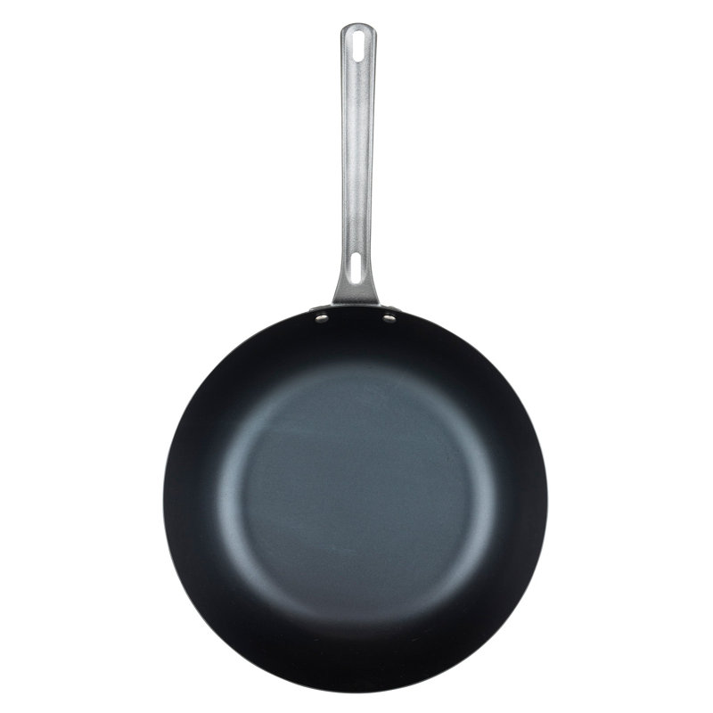 Viking 2 Piece Blue Carbon Steel Wok and Fry Pan Set