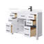 Beckett 48" Freestanding Single Bathroom Vanity with Quartz Top-1210664615-1210664609-1210664617