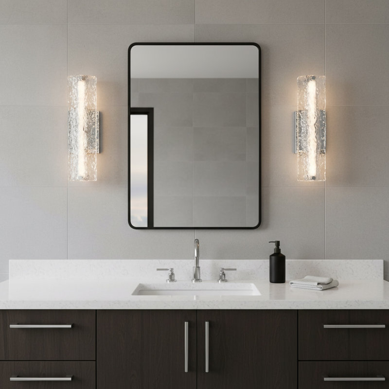 Barre d'éclairage de salle de bain 1 lumière Lucent