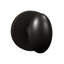 Bravura 905-6 Oxford Passage Knob on Round Contemporary Rose in Oil Rubbed Bronze-650394074-650394079
