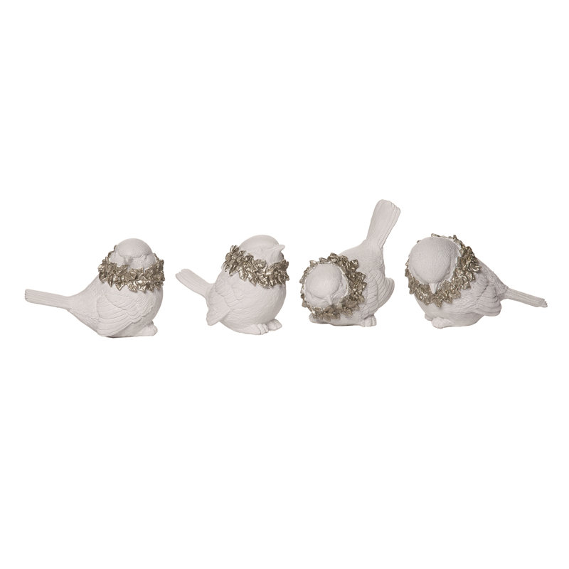  Petit ensemble de 4 petites décorations de Noël en résine
