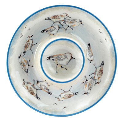 Certified International Shorebirds Chip & Dip