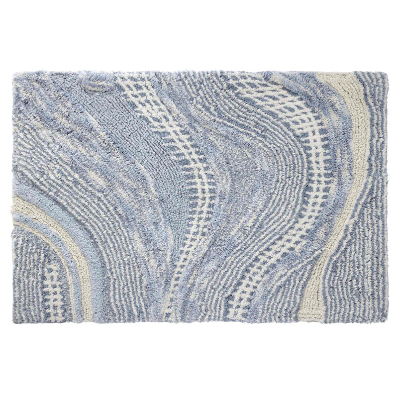 Jovonie Abstract Bath Rug
