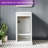 18" Single Bathroom Vanity with Ceramic Top