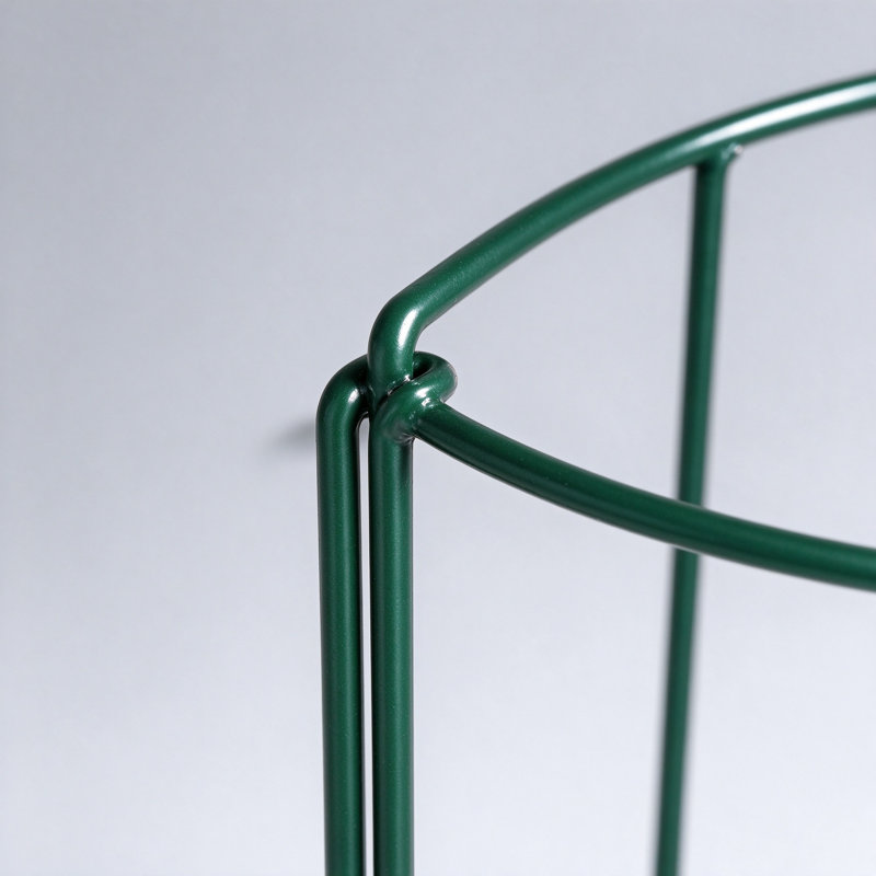 Cage à plantes robuste en acier antirouille 14 x 32 po - Paquet de 6 - Support polyvalent pour jardin de fleurs et de légumes
