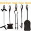 Atterberry Fireplace Tool Set