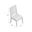 Chaise d'appoint rembourrée Trevion-102155892-102155891