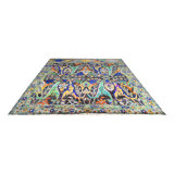 Nazmiyal Collection Transitional Bijar Silk and Wool Rug 11'(" x 15'4"