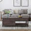 Table basse à plateau relevable avec compartiment caché, tablette ouverte et bureau réglable-1472026821
