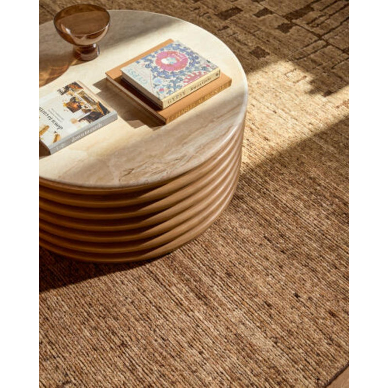 Khyber Handmade Wool Abstract Area Rug, Rectangle 6' x 9'