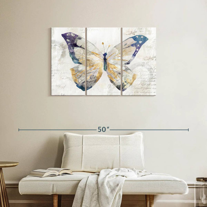 Butterfly Effect I, 24" H x 38" W