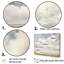 Nuage blanc paysage minimaliste - décoration murale nuages-293392977-293392981
