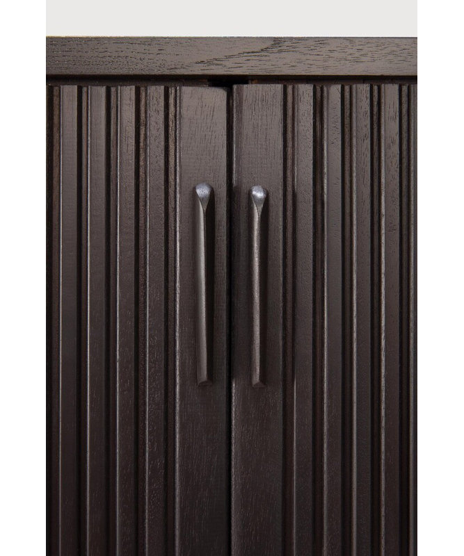 Roller Max 88.1'' W Solid Wood Sideboard, Brown