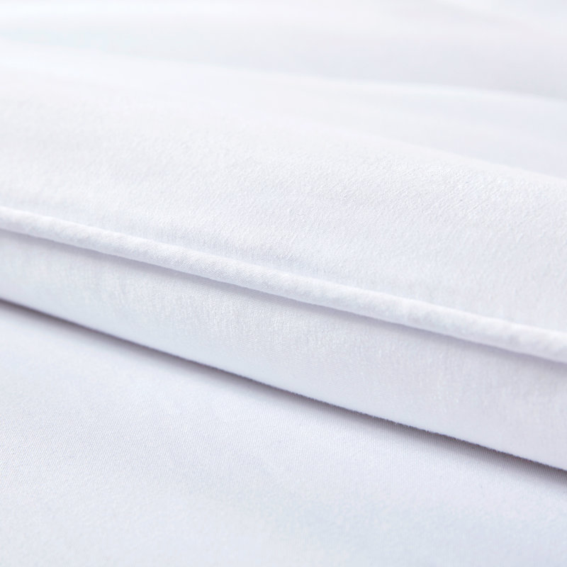 Box Stitch Comforter, Full/Queen Comforter, White