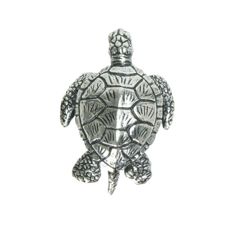 Poignée de tortue de mer au fini calice Coastal Living