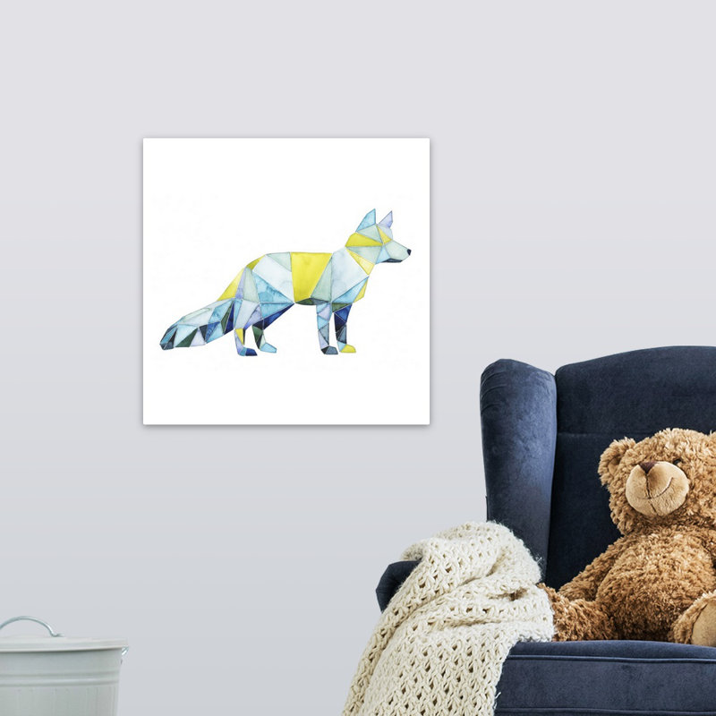 Art sur toile Cartaya Geo Animal IV, Toile tendue, H 20 po x l 20 po x P 1,25 po